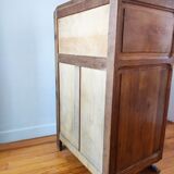 Art Deco oak chest of drawers