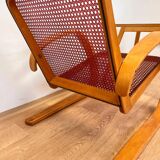 Armchair and table by Miroslav Navrátil for Zdeněk Plesník - 1940s