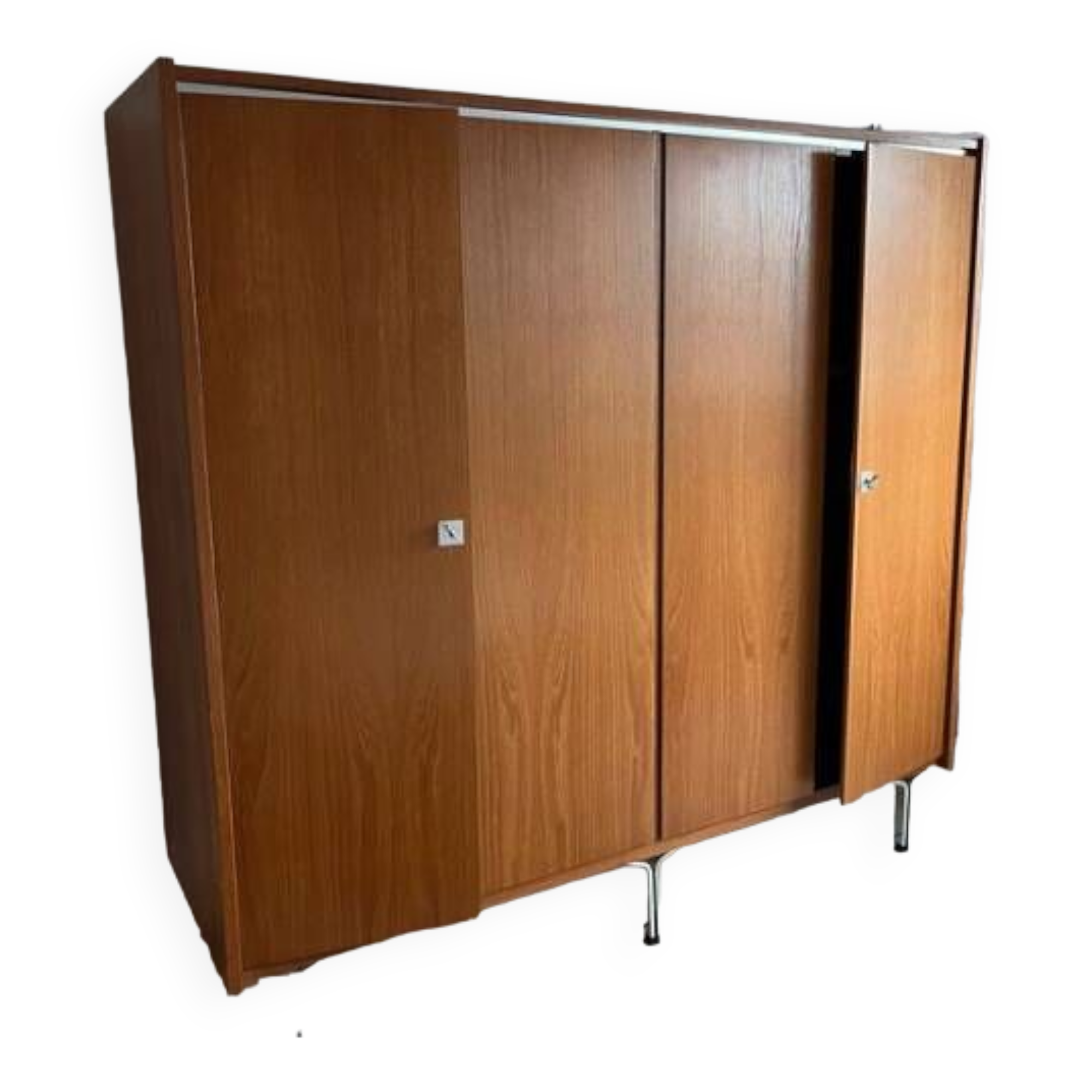 Scandinavian teak wardrobe from the 60s and 70s