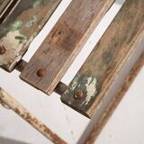 Antique folding garden chairs (c.1920). Set of 2 pieces.