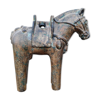 Cheval en bronze