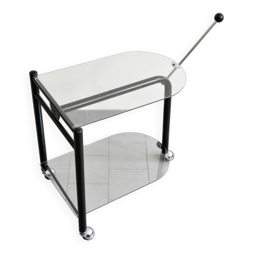 Vintage 1980s rolling trolley