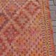 Turkish kilim area rug, vintage kilim rugs runner