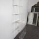 1970s plexiglass ladder shelf in the style of the Invisibles from Le Marais.