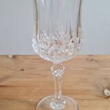 Service of 6 crystal wine glasses