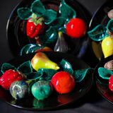 Vallauris barbotine plate Albert Ferlay