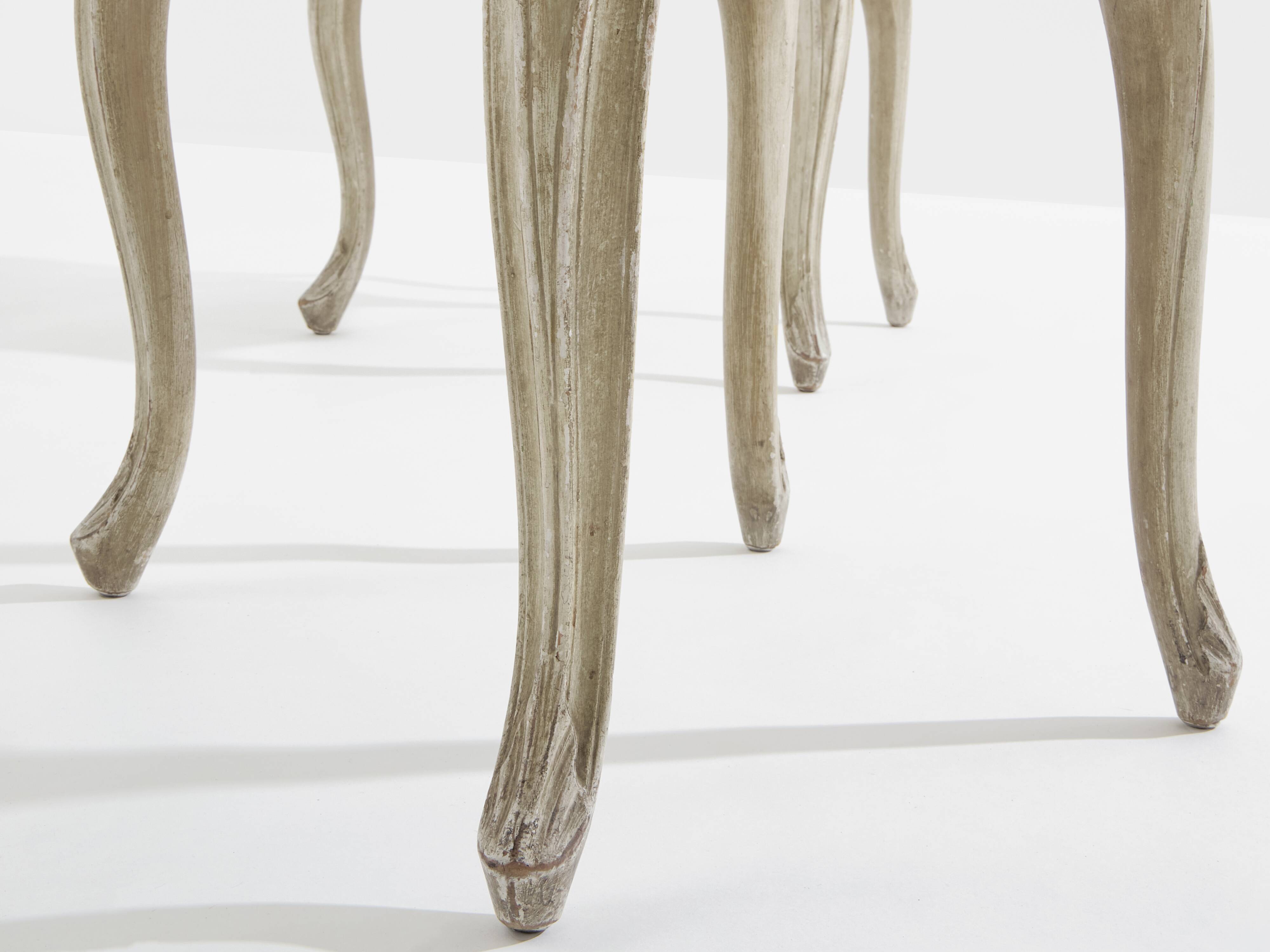 Paire de chaises néo-classiques Louis XV Maison Jansen 1940