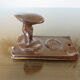 Ceramic wall coat hook 60s