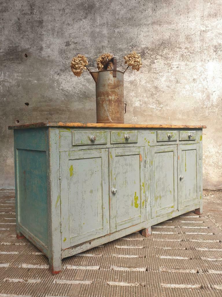 Old kitchen island workbench or sidetable