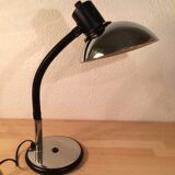 Adjustable desk lamp chrome 70's