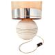 Ceramic table lamp, Italy 1970s