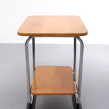 Bauhaus 2-Tier Side Table, Germany, 1930s