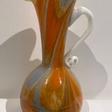 Shady glass pitcher 60s/70s