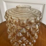 Amber glass swing vintage shade