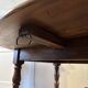 table extensible en noyer