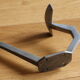 Aluminum peg double hook