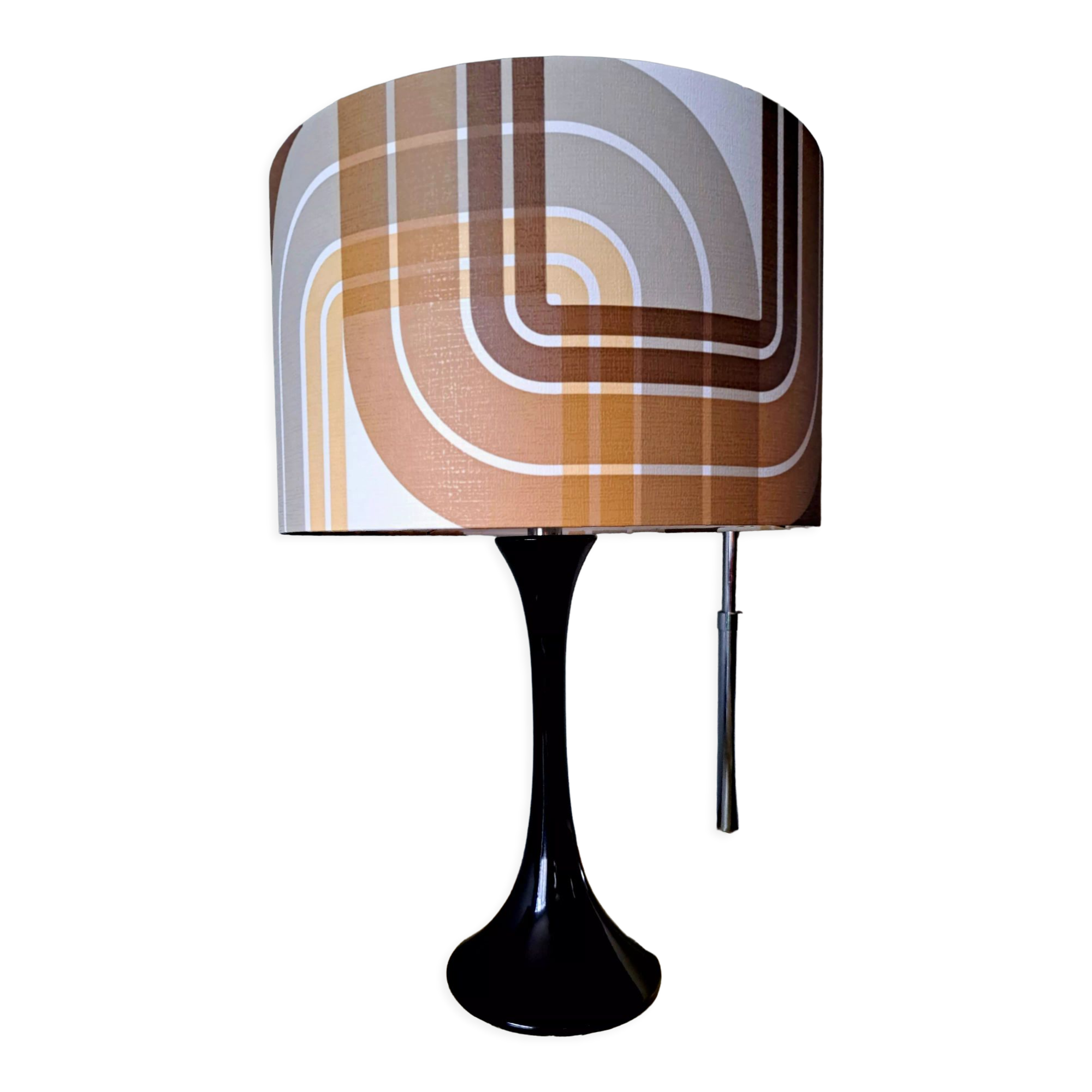 Foot lamp tulip Paloma seventies pattern