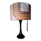 Foot lamp tulip Paloma seventies pattern