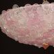 Charmant Plafonnier Murano Grande Taille Fleur Rose par Seguso pour Venini,