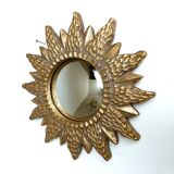 Vintage sunburst mirror, 1960s
