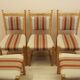 Henning Kjærnulf dining chairs, oak, Danish design, 1960s