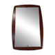 Scandinavian teak mirror