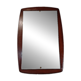 Scandinavian teak mirror