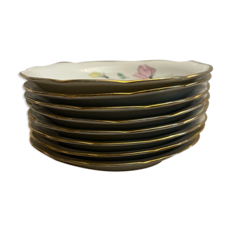 Porcelain dessert plates
