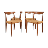 Dining chairs by Arne Hovmand-Olsen for Mogens-Kold, 1950