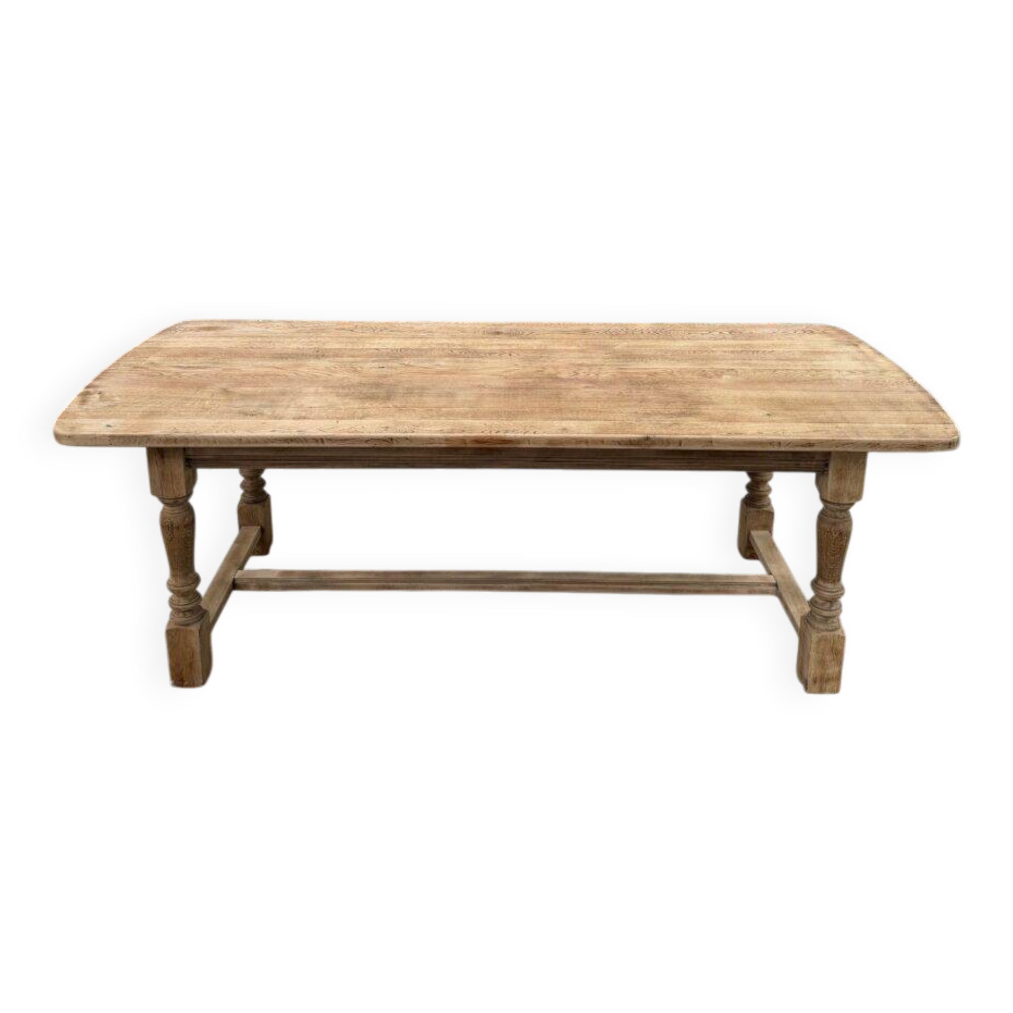 Table de ferme en chêne années 60
