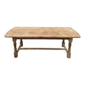 table de ferme en chêne