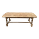 Table de ferme en chêne années 60