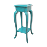 Large blue wood sellette