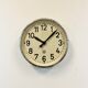 Industrial factory wall clock from Chronotechna, 1950s