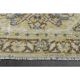 Vintage Turkish Hand-Knotted Wool Cotton Orange Runner Rug 110x270
