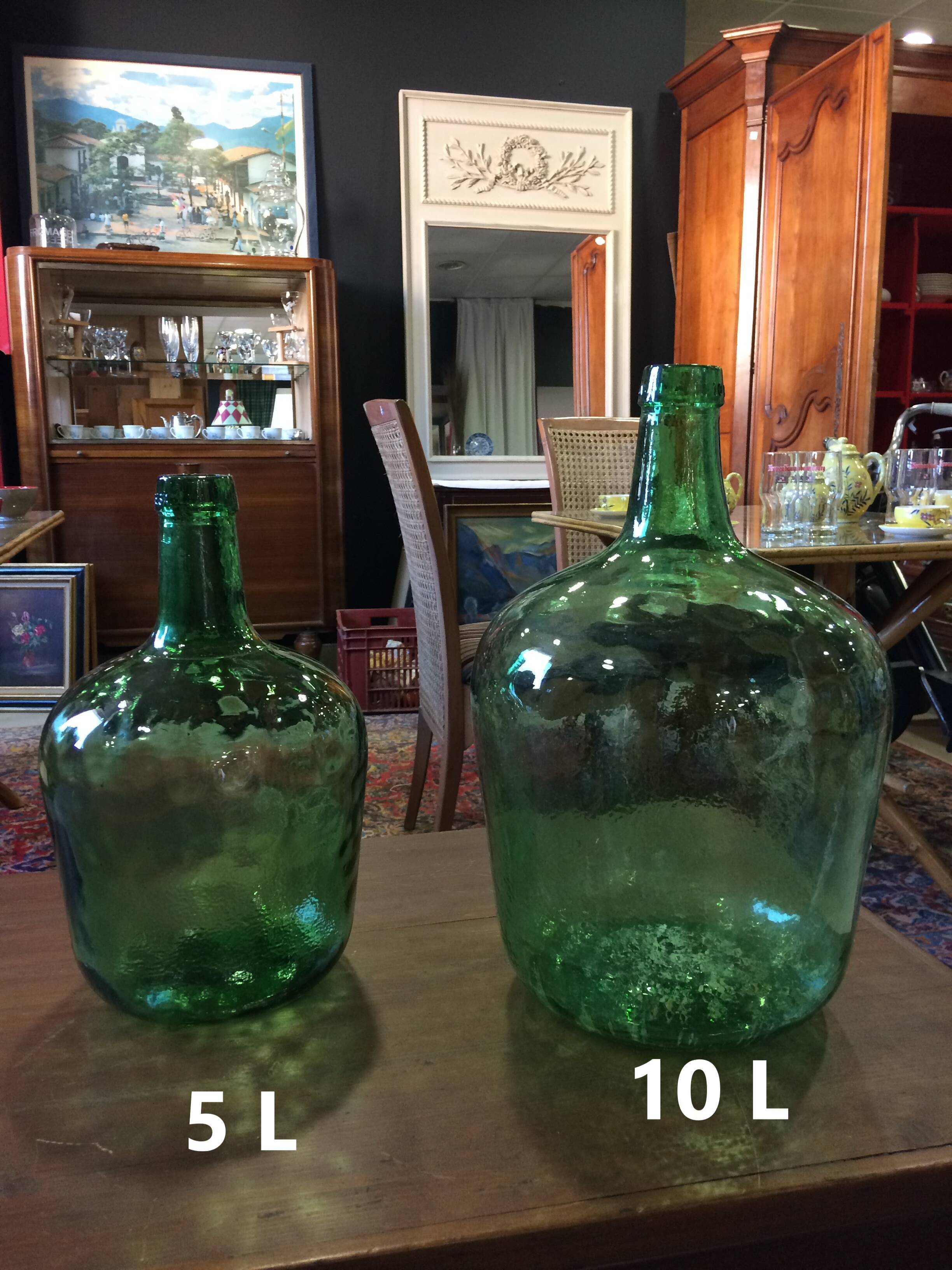 Demijohn 5l green
