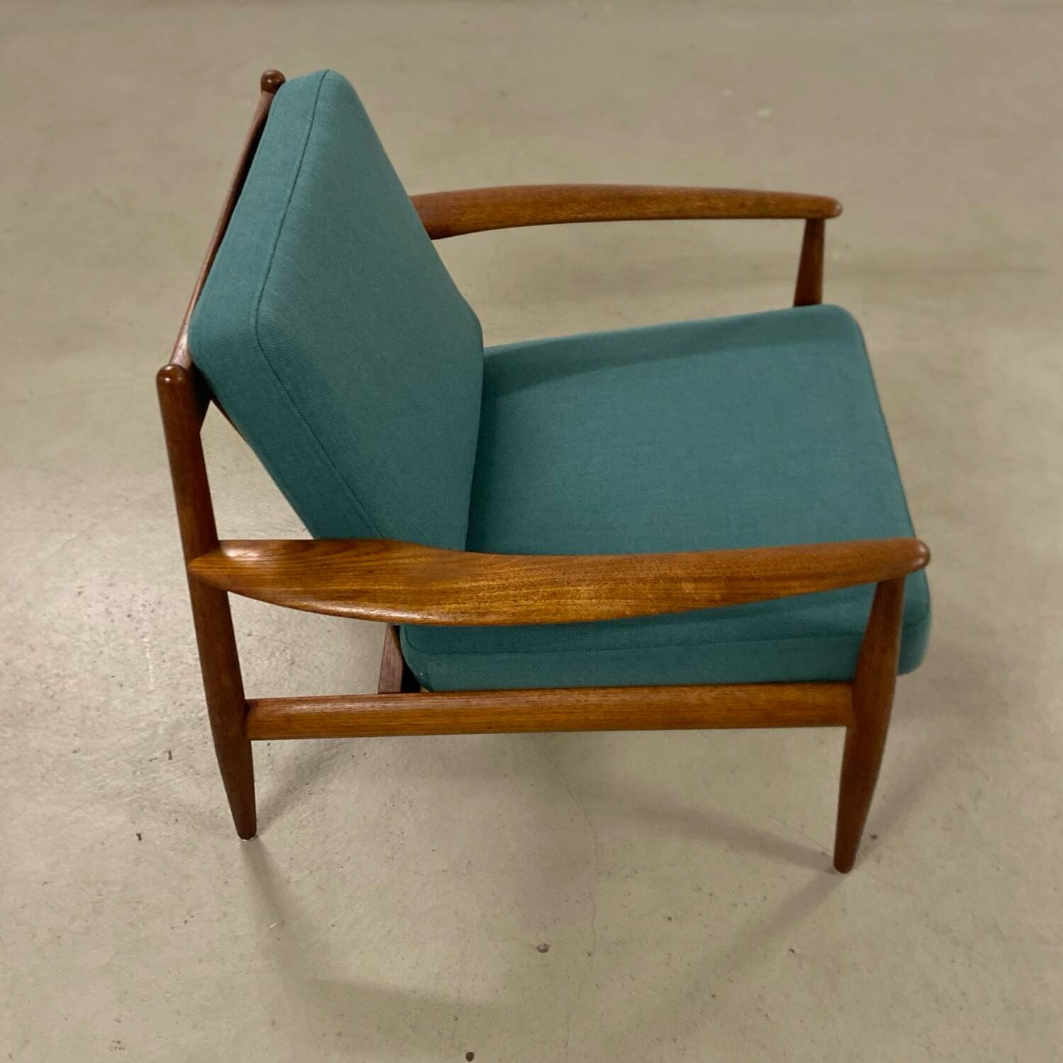 2x Teak Easy Chair by Grete Jalk 60s Denmark