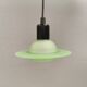 Green glass UFO pendant lights from Design-Light, early 1990s in Denmark