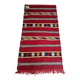 Small brick red Berber Kilim – Flat weave Hanbel – 77x140 cm