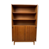 Scandinavian oak bookcase, 70s