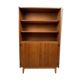Scandinavian oak bookcase, 70s