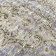 Tapis 5x9 pour salon, tapis turc Antique en laine fait à la main, gris bleu, 156x264Cm