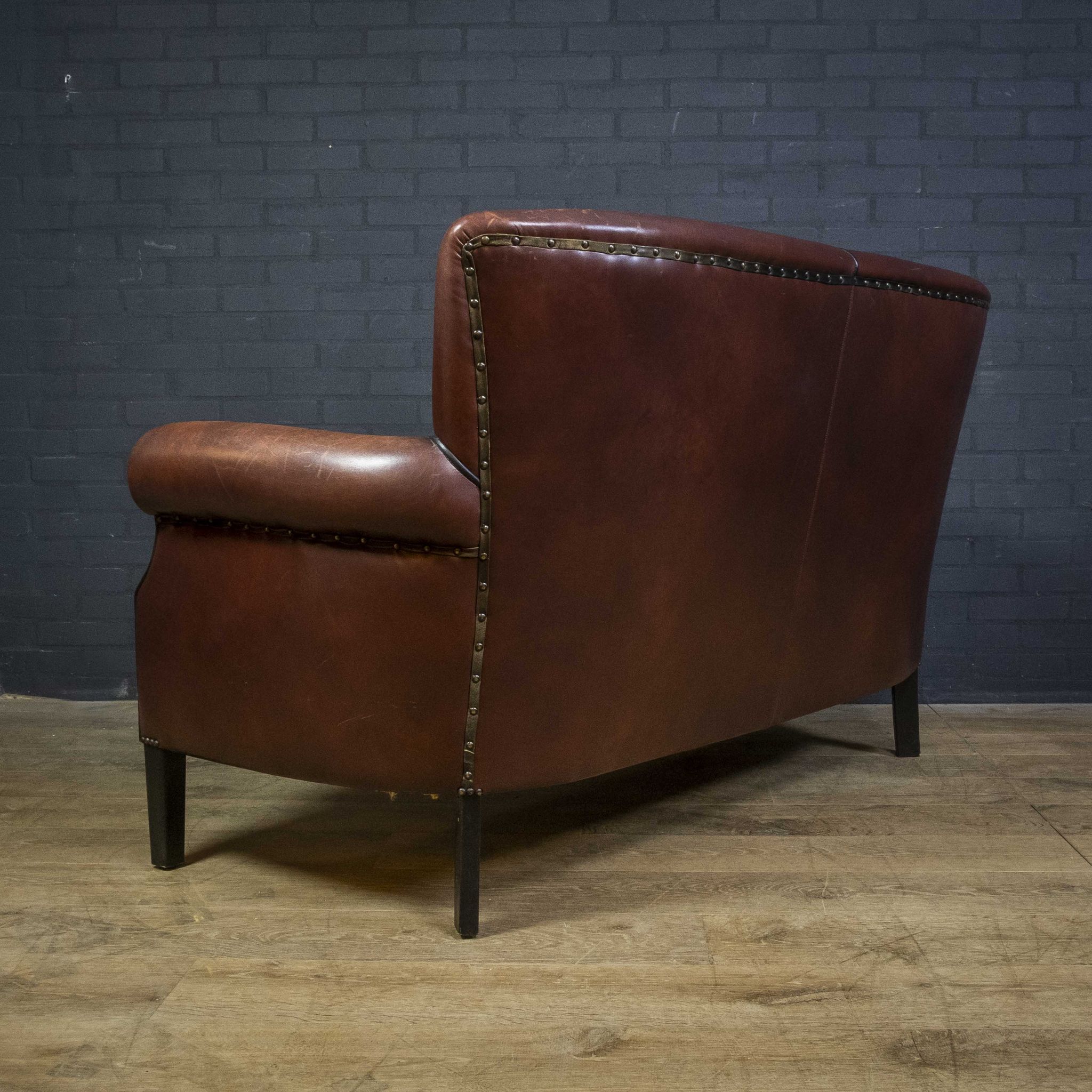 Vintage leather sofa