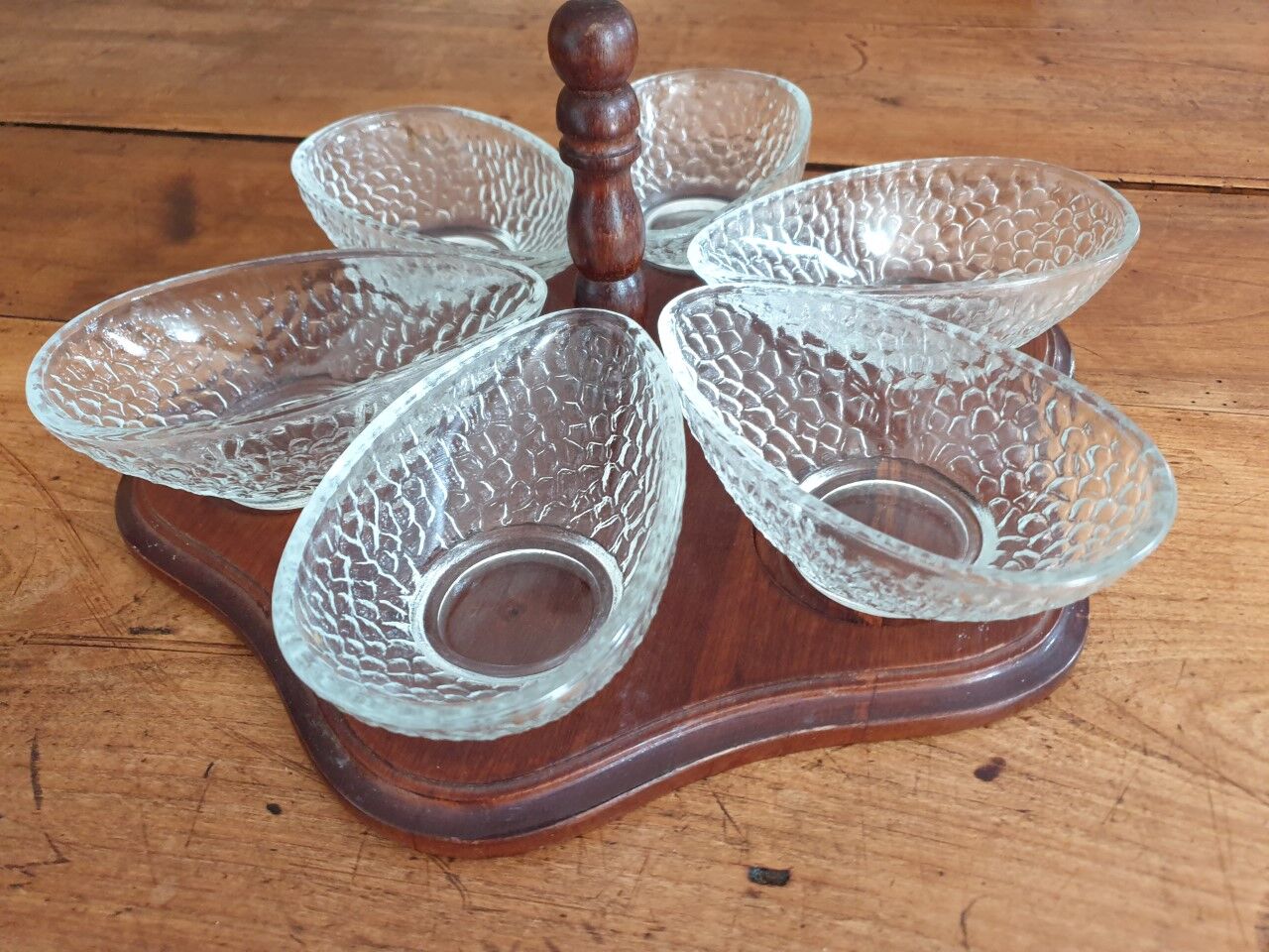 Plat serviteur pour avocats vintage