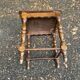 Vintage Louis XV stool in solid wood