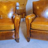 Pair of club chairs