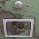 Antique metal cabinet with valves