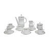 1964 Jaroslav Jezek Exlusive Porcelain Tea Set "Nefertiti", Czechoslovakia