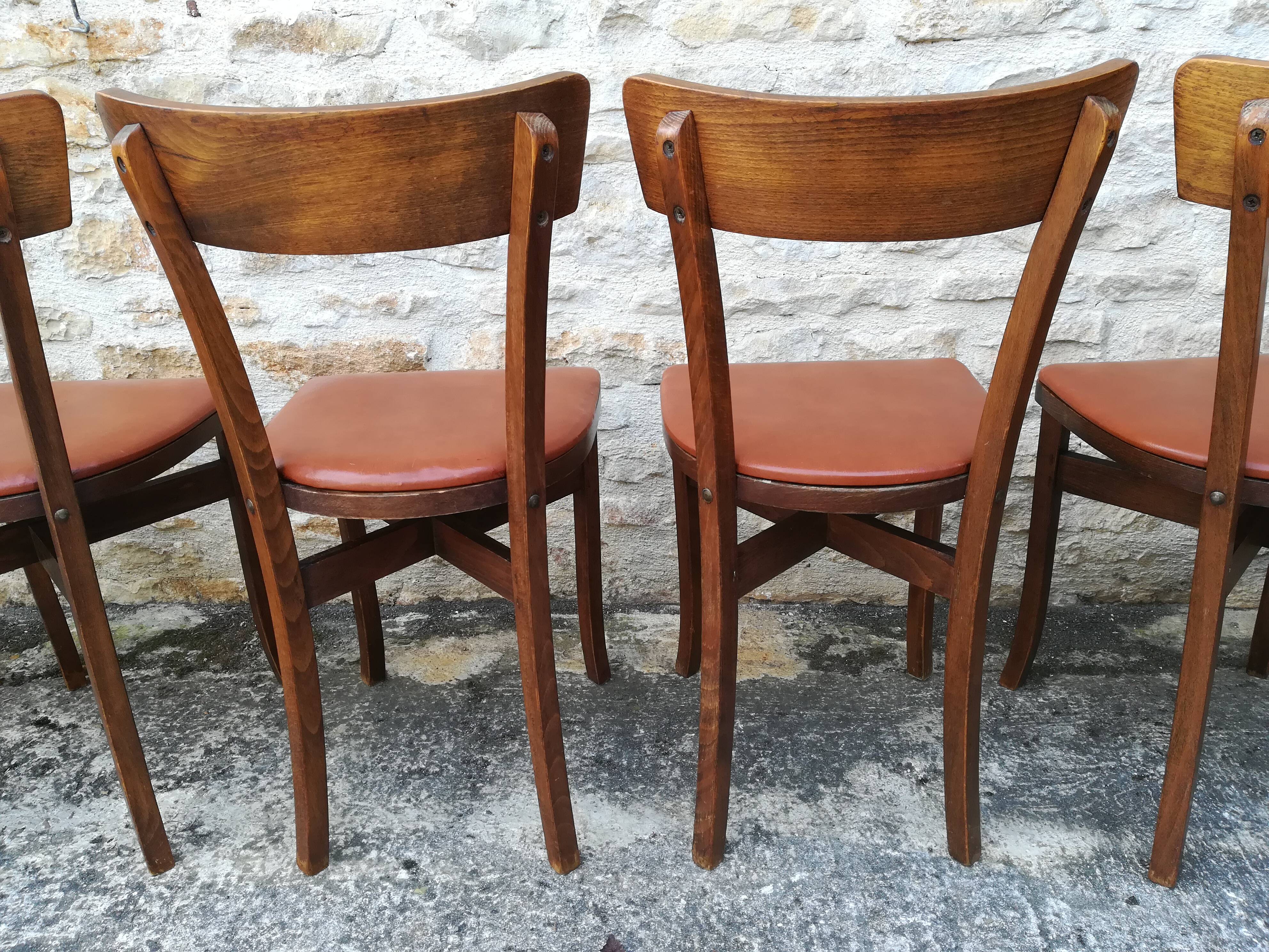 Bistro chairs 50s