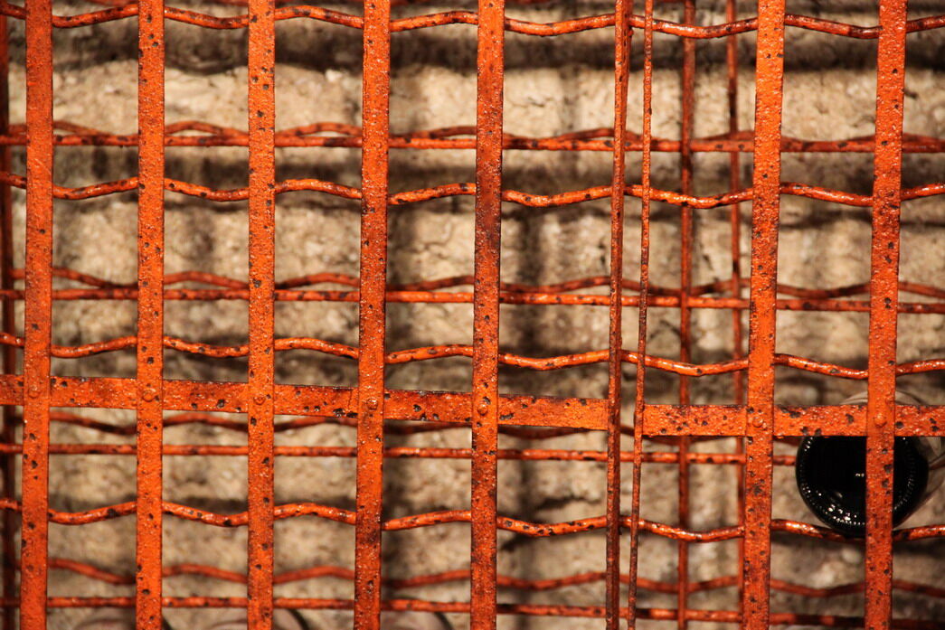 Wine cellar model cage metal cabinet